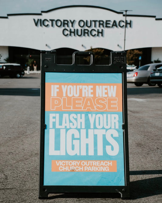 Deluxe A-Frame Signs