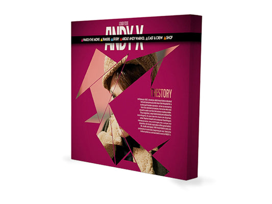 Straight Velcro Fabric Pop Up Display