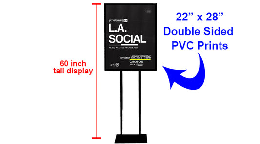 22" x 28" Poster Stand