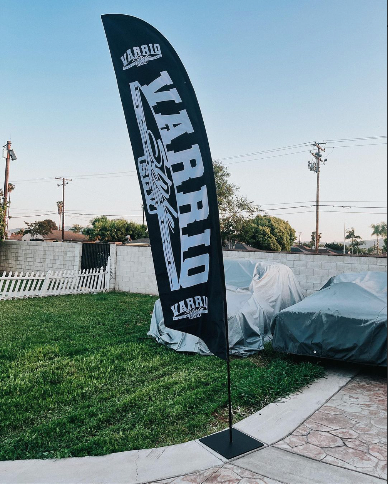 Feather Angled Flag (14ft Large)