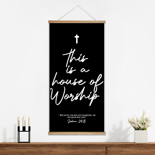 Wood Frame Poster Hanger